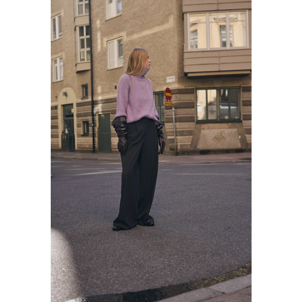 Jane Lushka Marga Broek Technisch Jersey Black Dames