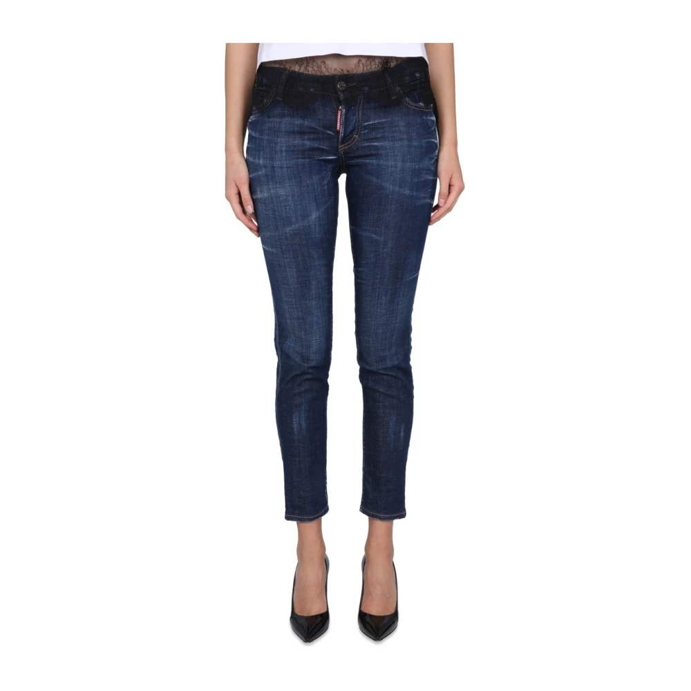 Dsquared2 Jennifer Skinny Jeans Blue Dames