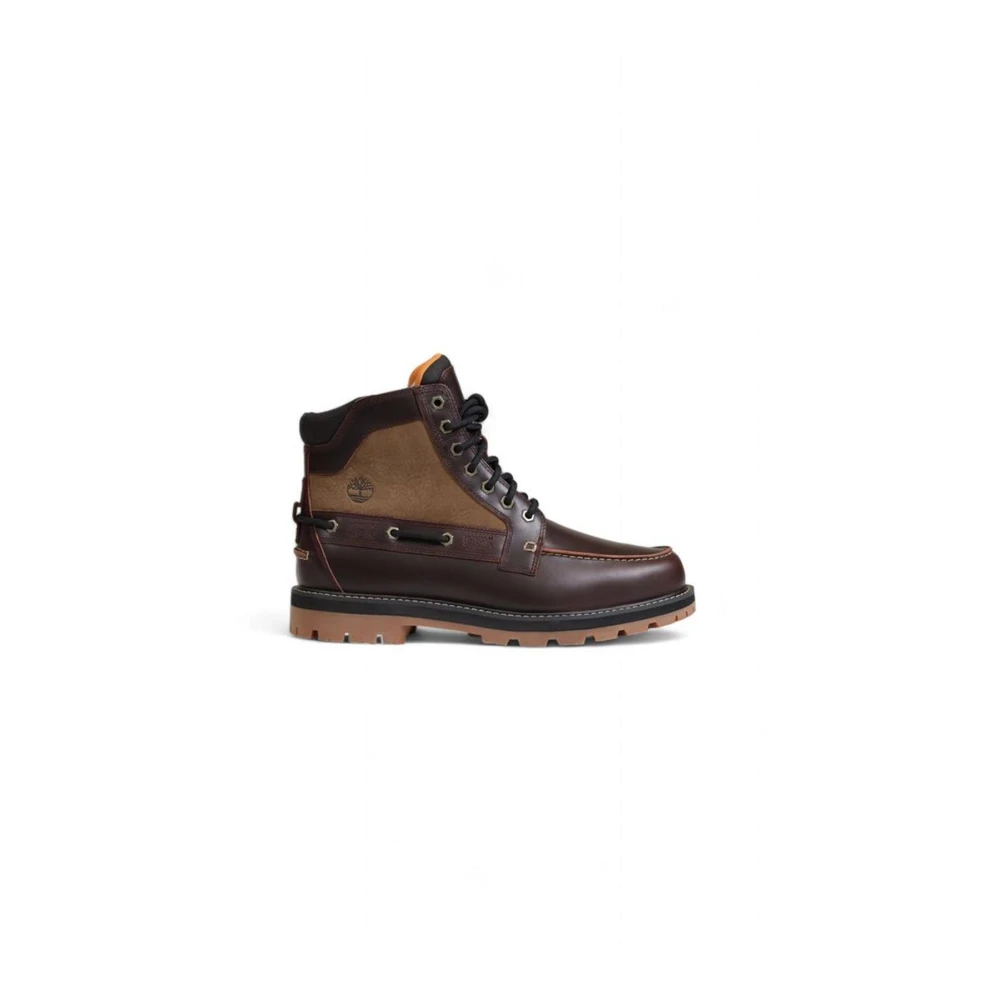 Timberland Men's Brown Lace-Up Boots, 9 1/2 Uk, Lace-Up Boots