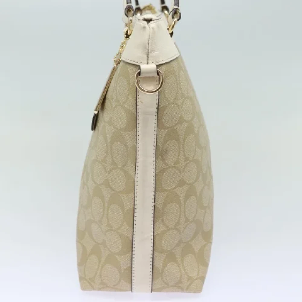 Coach Pre-owned Canvas totes Beige Dames