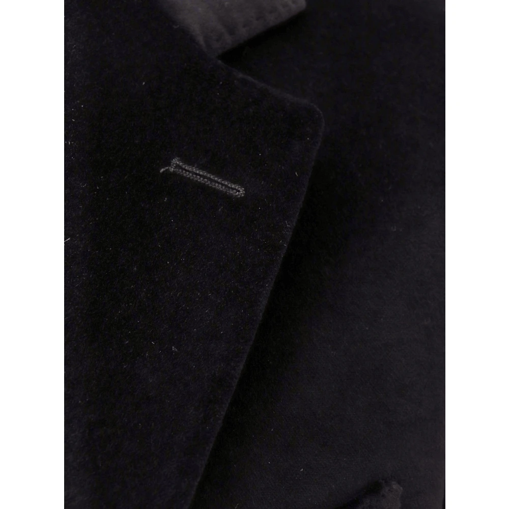 PT Torino Zwart Blazer Pak met Klassieke Revers Black Heren