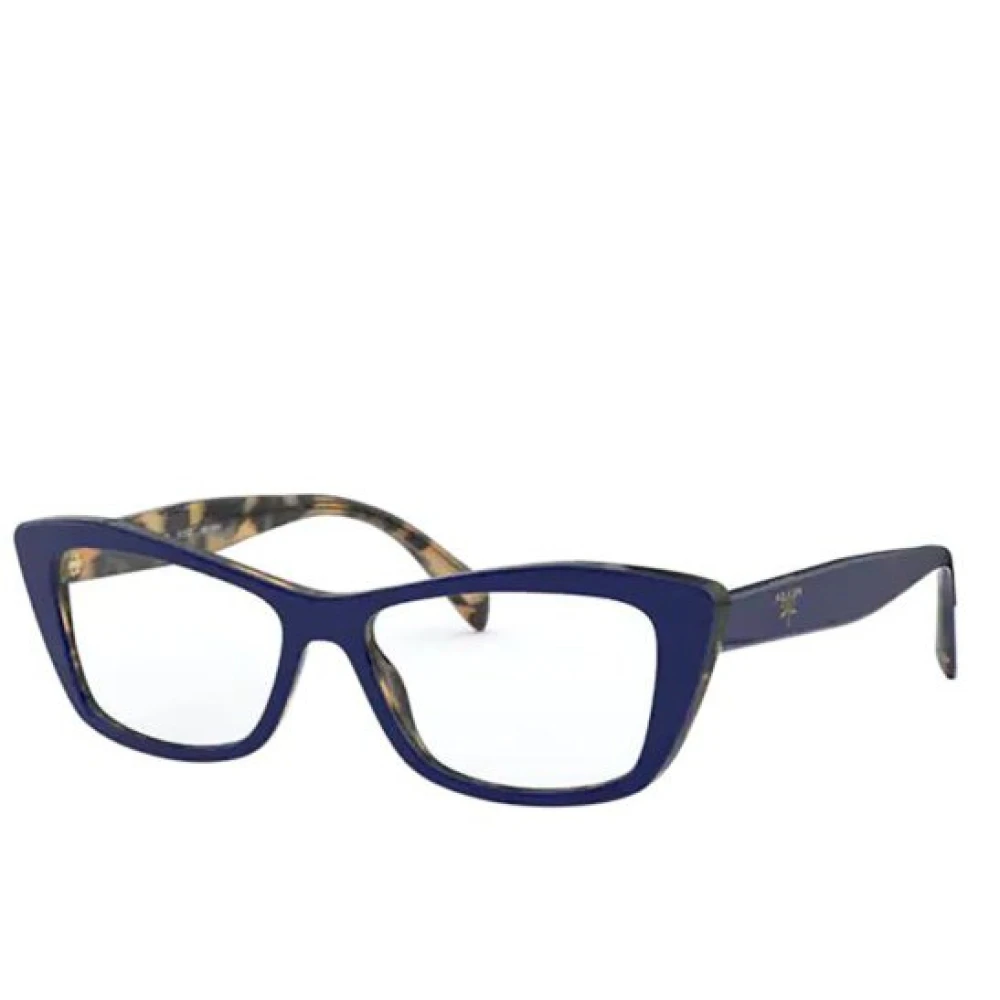 Prada Stijlvolle kattenoogbrillen voor mannen Blue Heren