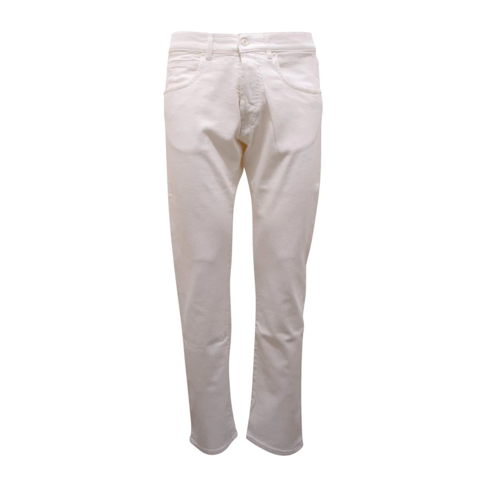 Nine In The Morning Men's White Slim-Fit Jeans - Slim Fit Jeans - W33 - Jeans