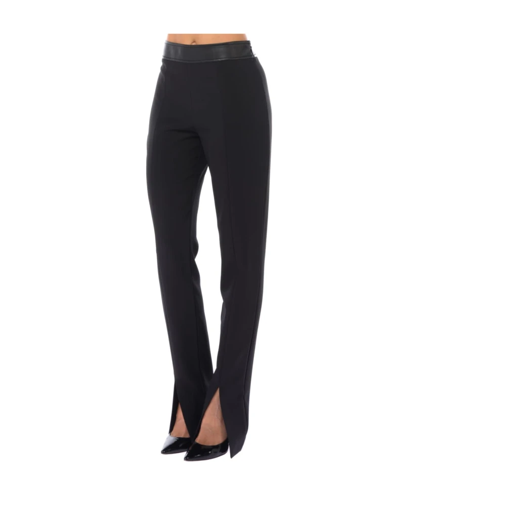 Nenette Women's Black Pantalone - Slim-Fit Trousers - S - Trousers