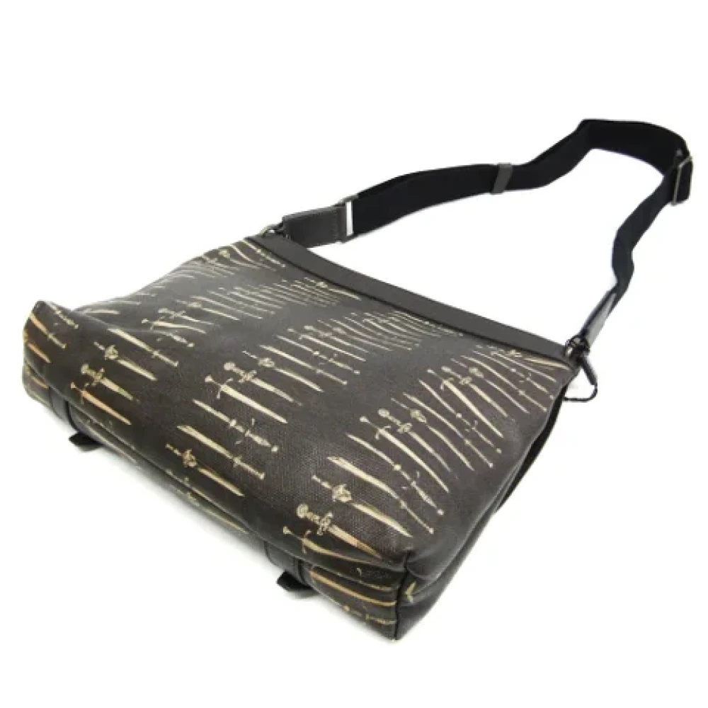 Dolce & Gabbana Pre-owned Cotton shoulder-bags Multicolor Dames
