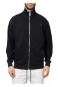 sweat-a-capuche-noir-col-montant