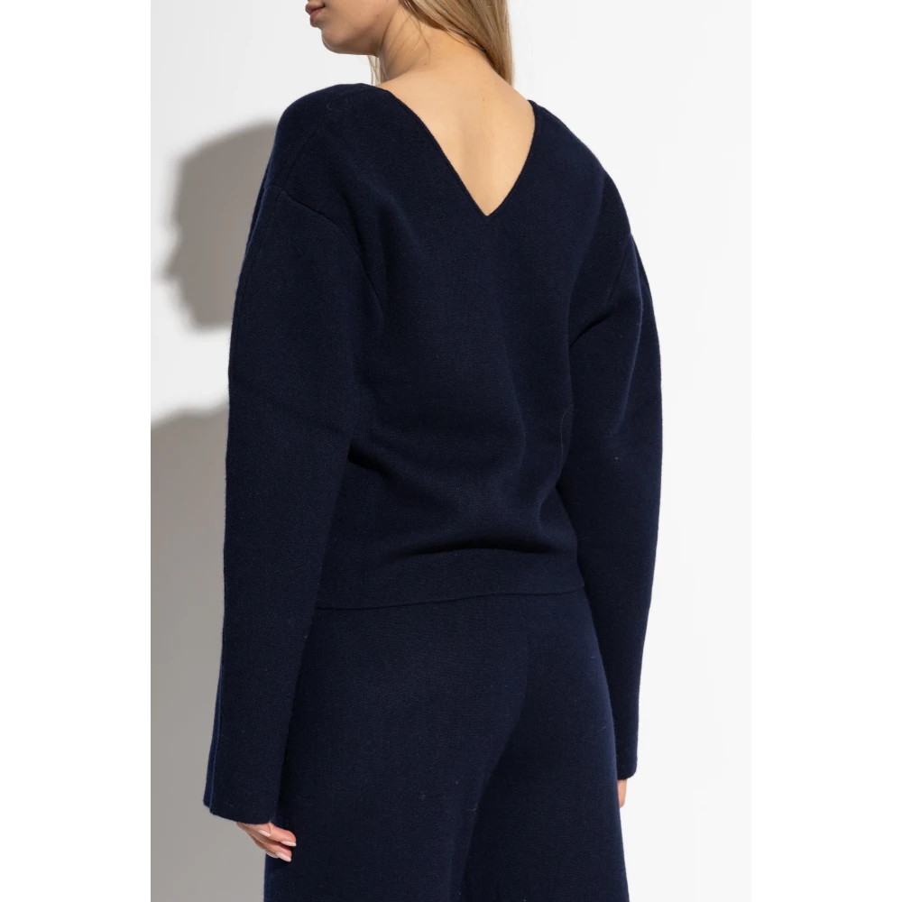 Lisa Yang Sweater Sara Blue Dames