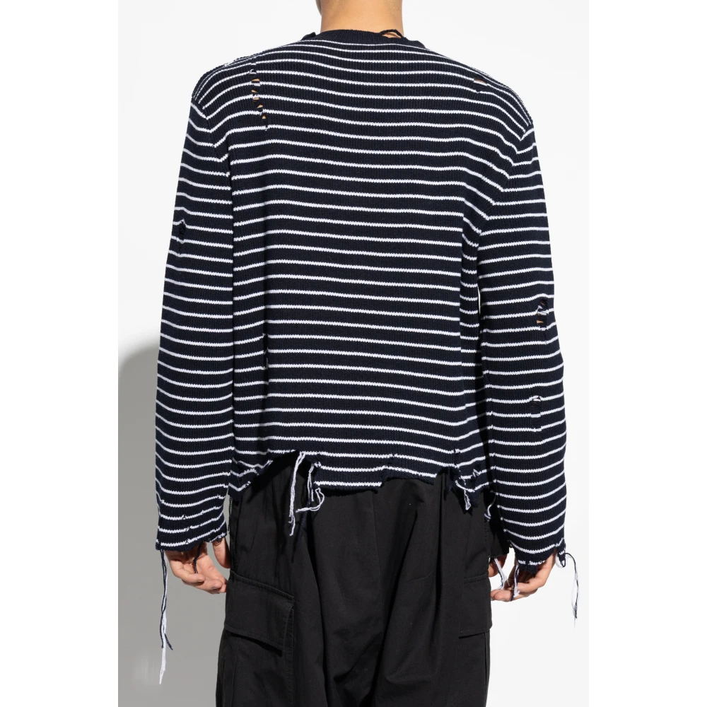 alexander mcqueen Wollen trui Blue Heren