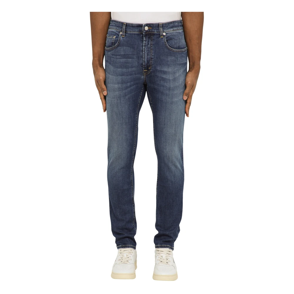 Department Five Slim Fit Jeans Blue Heren