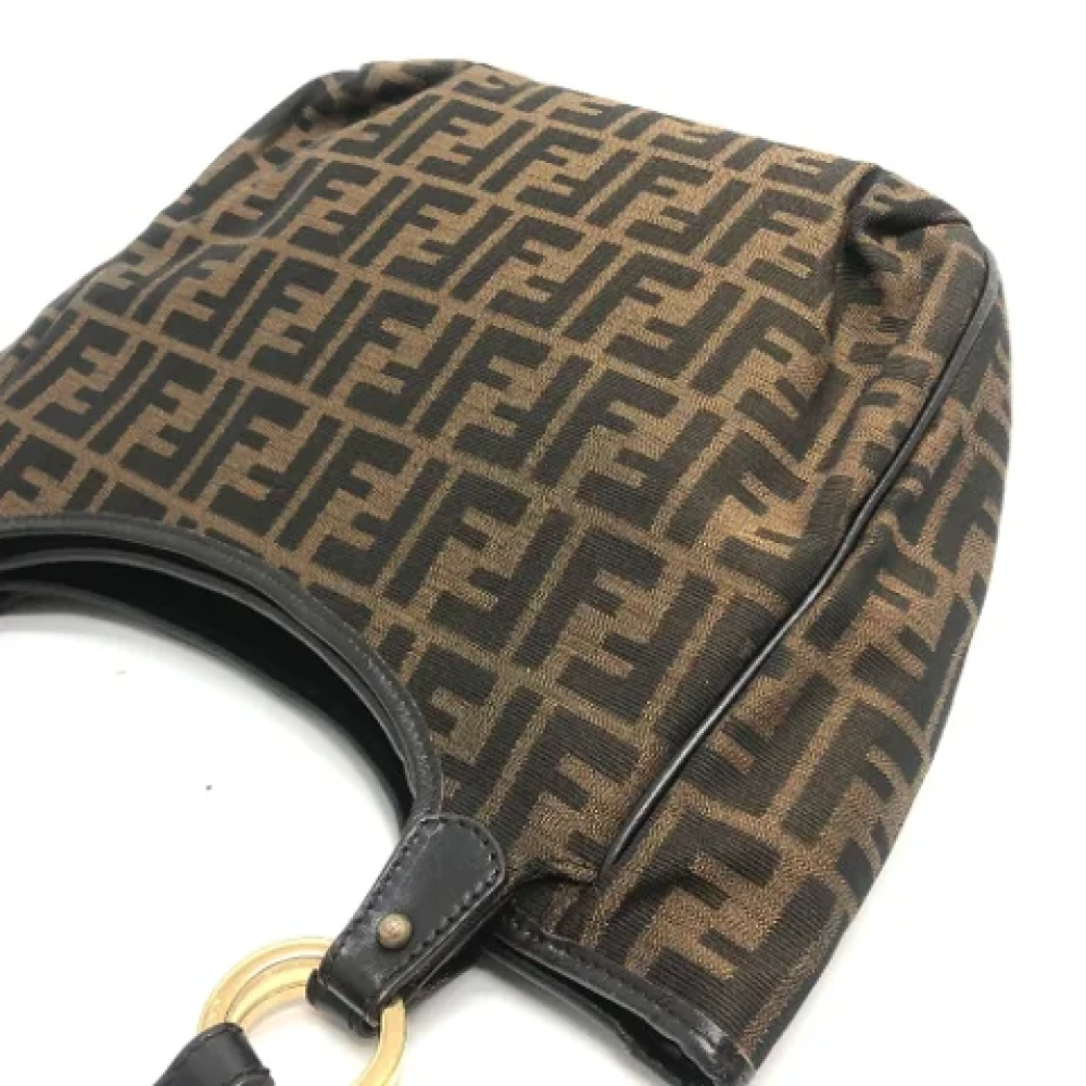 Fendi Vintage Pre-owned Fabric fendi-bags Brown Dames