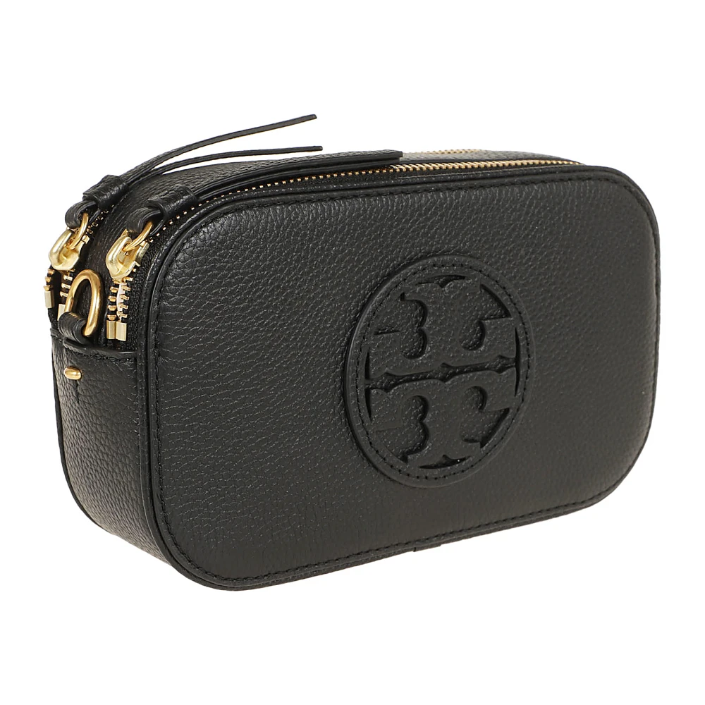 TORY BURCH Zwarte Crossbody Tas Elegante Stijl Black Dames