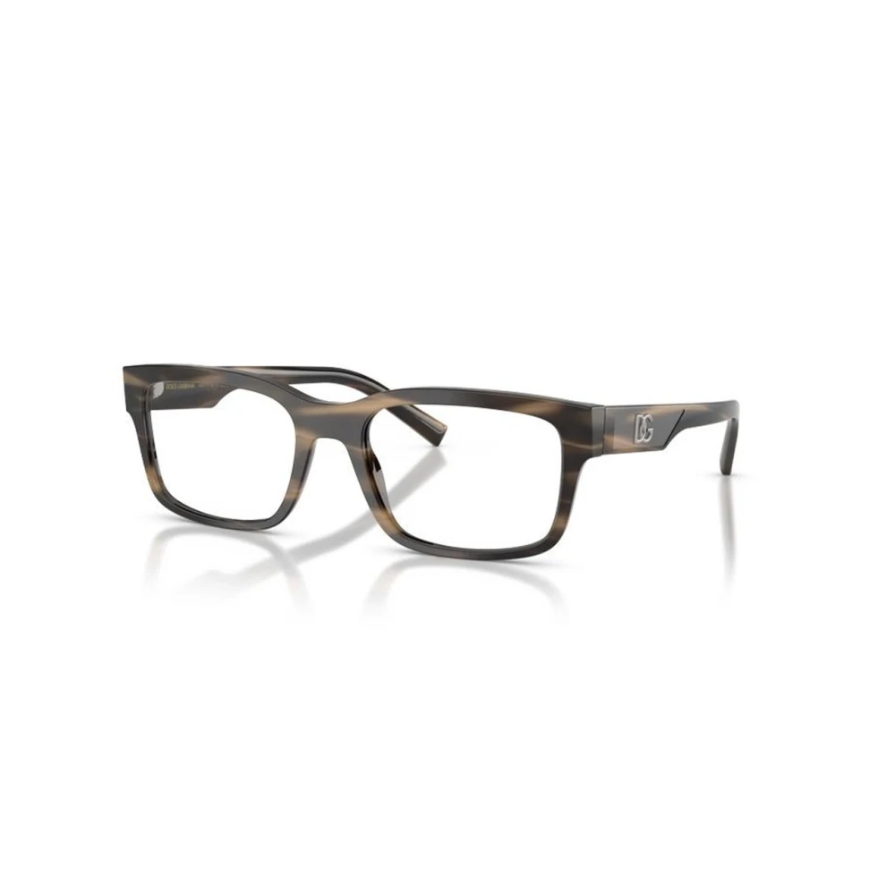 Dolce & Gabbana Men's Brown Glasses, 57 Mm, Dg3352 3200 Optical Frame
