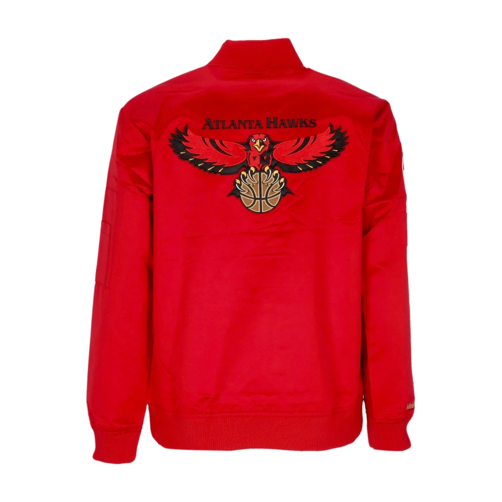 Mitchell & Ness NBA Lichtgewicht Satijnen Bomberjack Red Heren