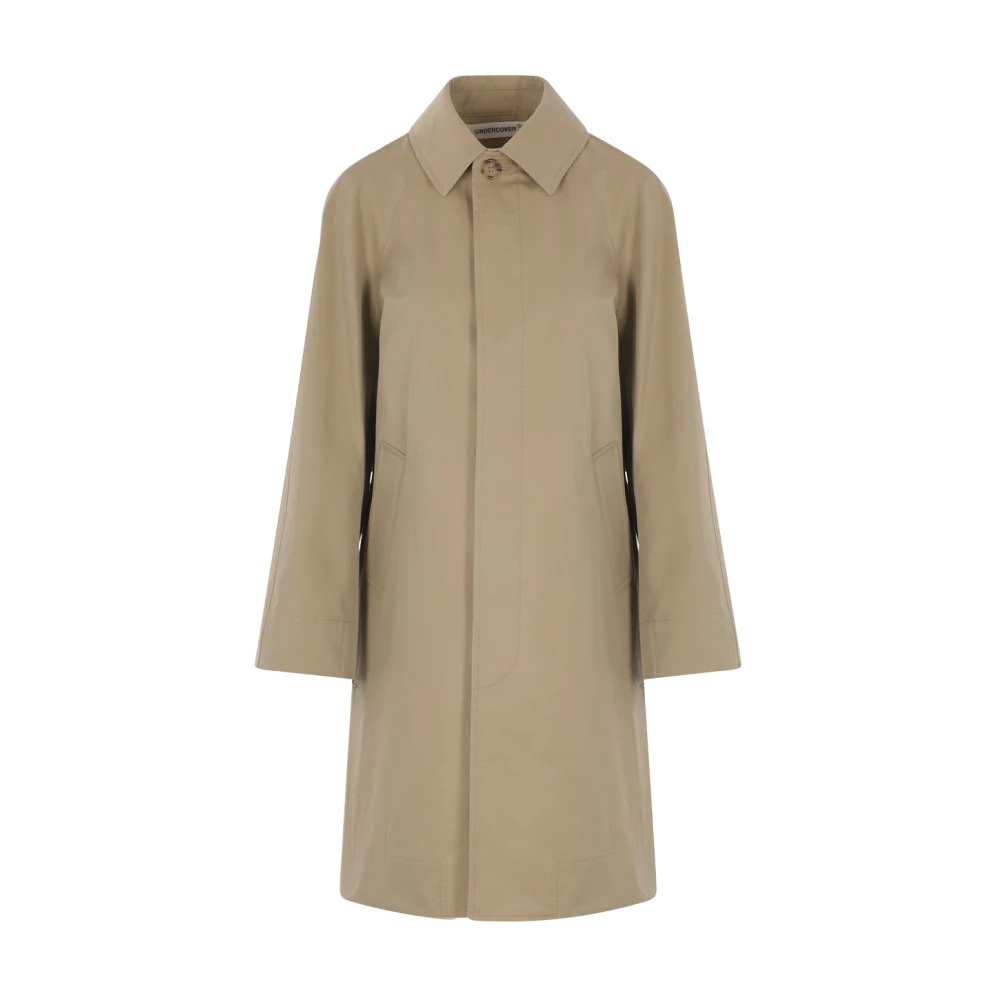 Undercover Beige Bomull Trenchcoat Beige, Dam