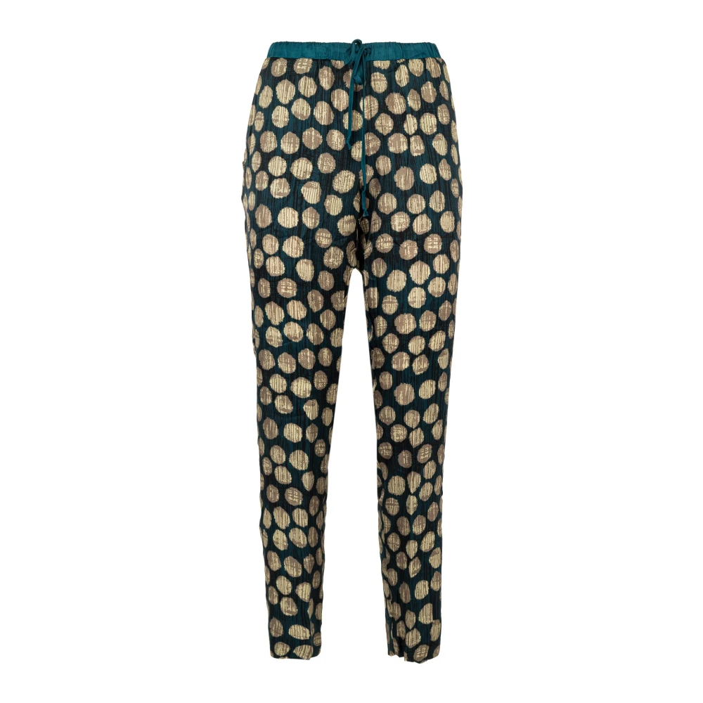 Manila Grace Sportieve Groene Damesbroek Outlet Prijs Green Dames