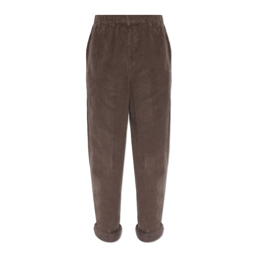 American Vintage Vrouw Bruin Broeken Dames, M, Katoen, Padow Broek