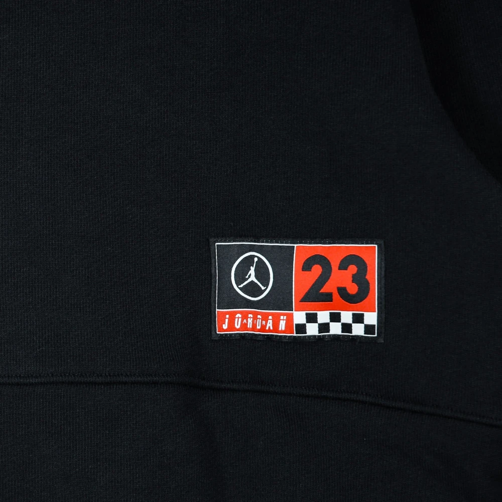 Jordan Zwarte lichtgewicht hoodie Black Heren
