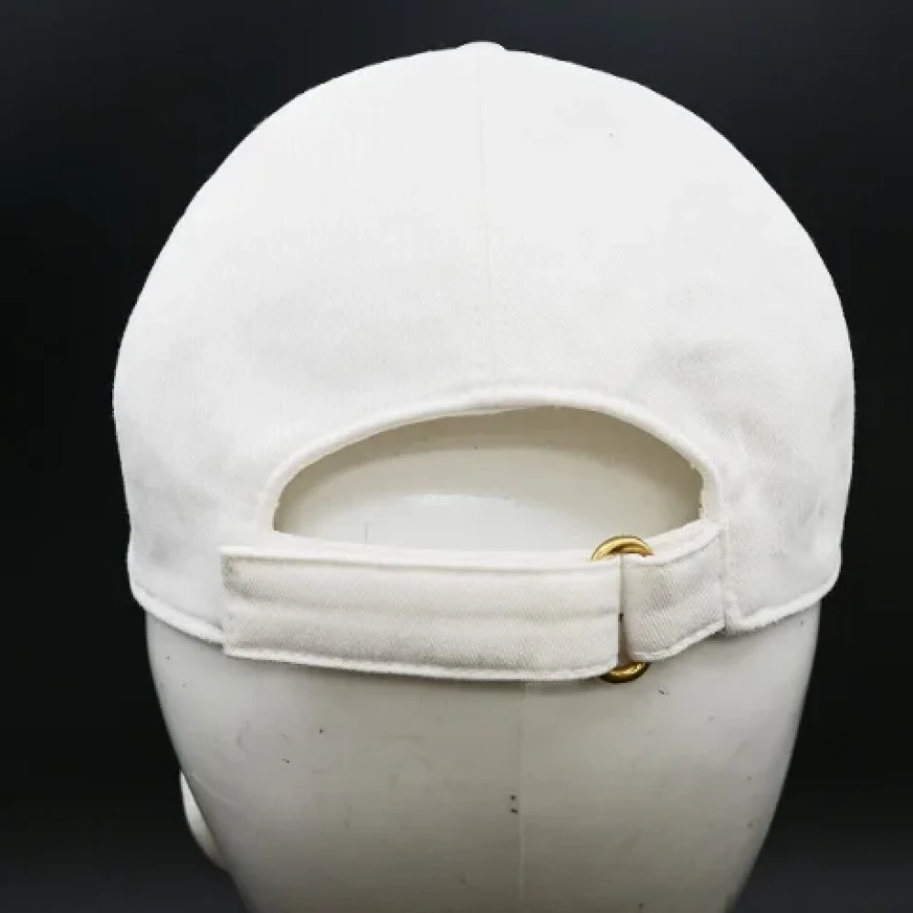 Gucci Vintage Pre-owned Cotton hats White Dames