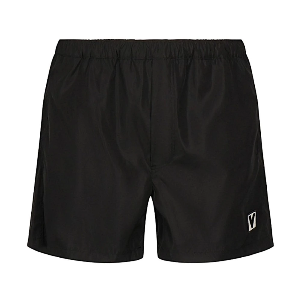 Valentino Garavani Men's Black Costume - Beachwear - M - Swimwear