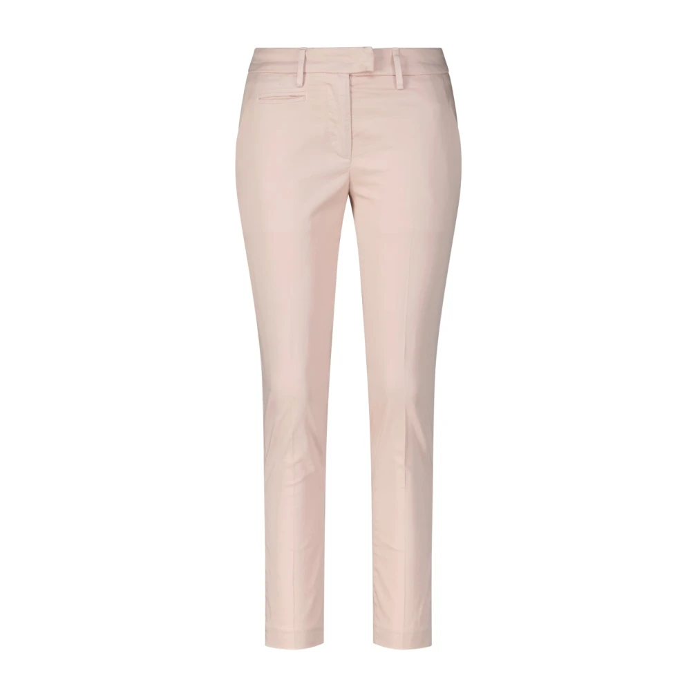 Dondup Slim-Fit Chino Broek Pink Dames