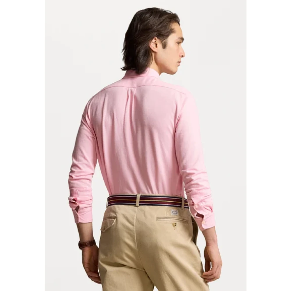 Ralph Lauren Roze Overhemd Klassieke Elegantie Pink Heren