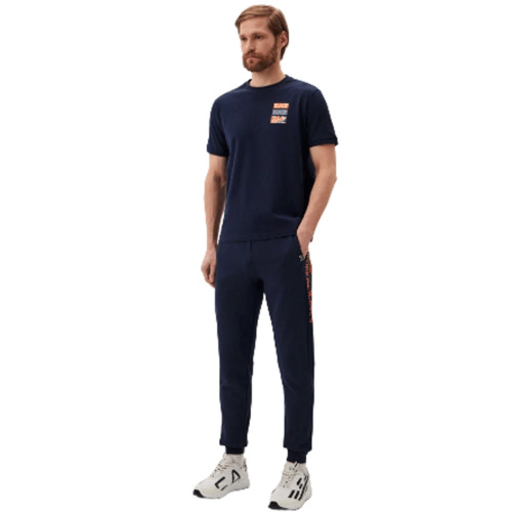 Emporio Armani EA7 Blauwe 3Dpp58 Pjshz Joggingbroek Blue Heren