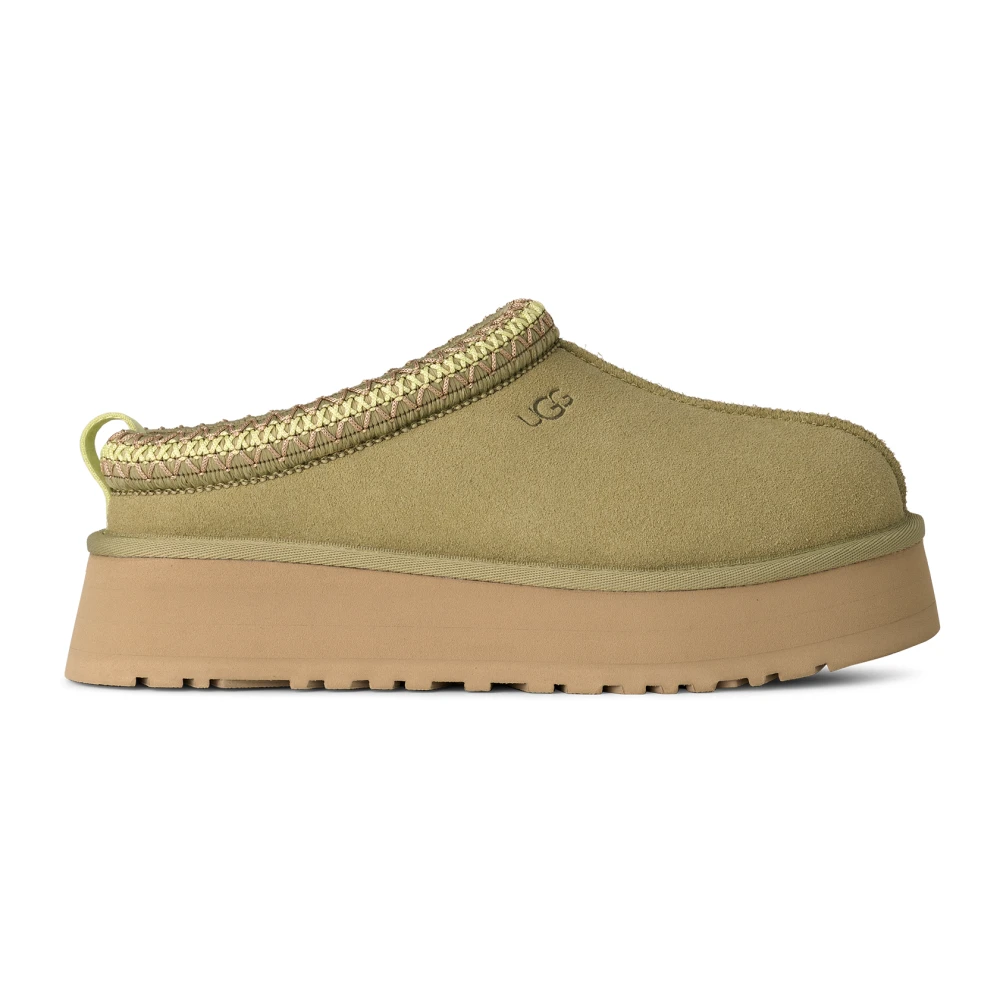 Ugg Green Slippers, Female, 8 Uk, Tazz Ii