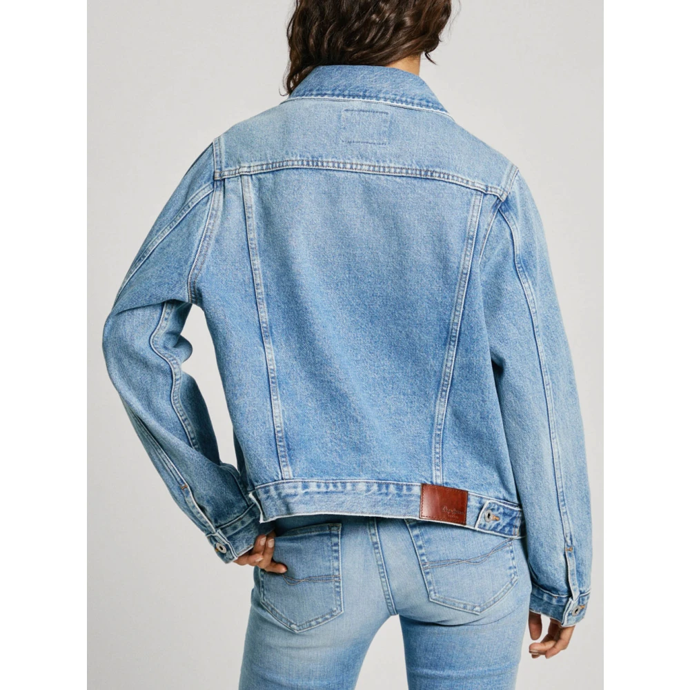 Pepe Jeans Denim Jack Pepe Future Lijn Blue Dames