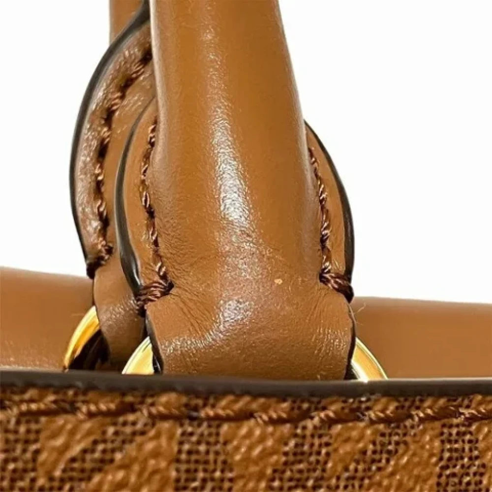 Michael Kors Pre-owned Leather handbags Brown Dames