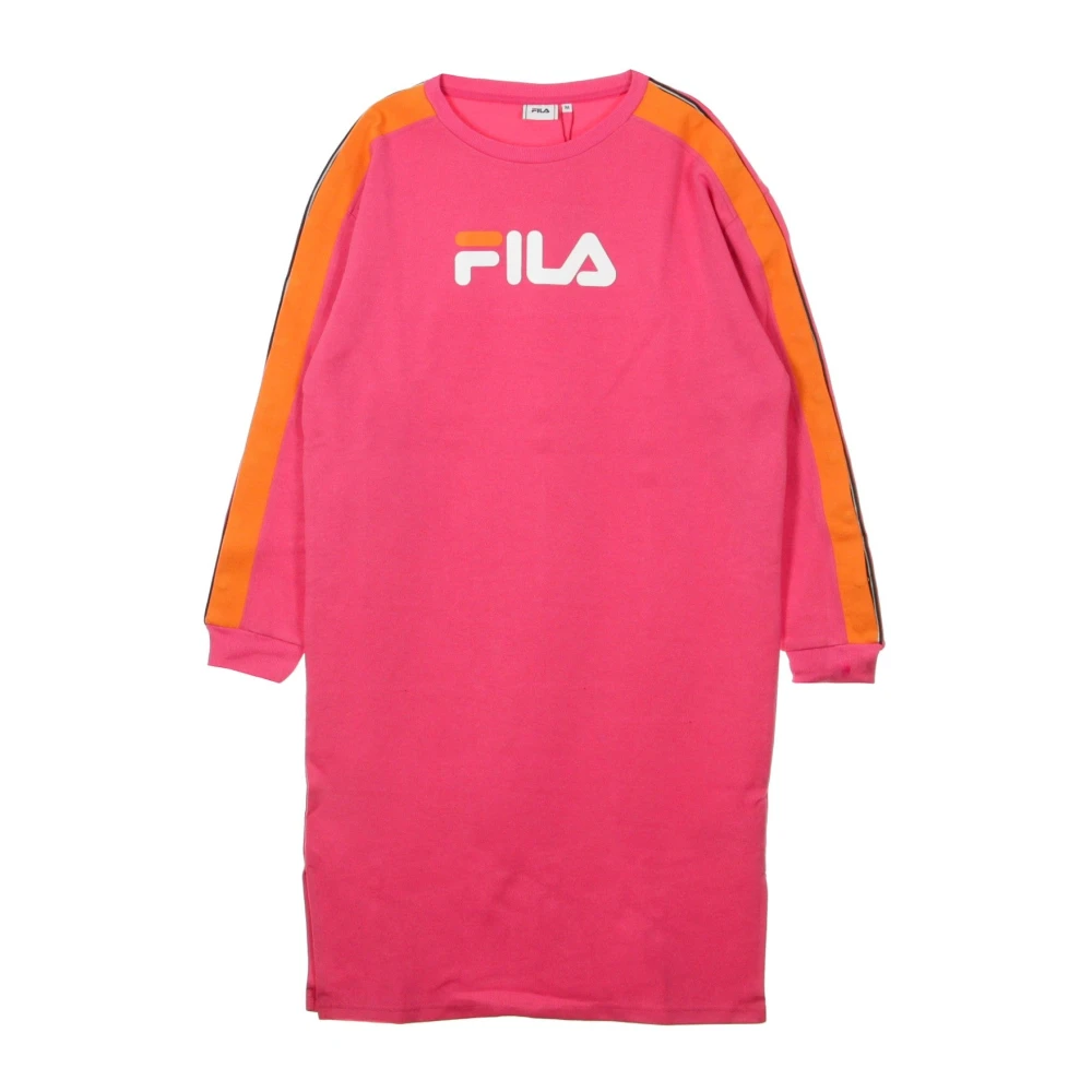 Fila Geknoopte Crew Damesjurk in Roze Pink Dames