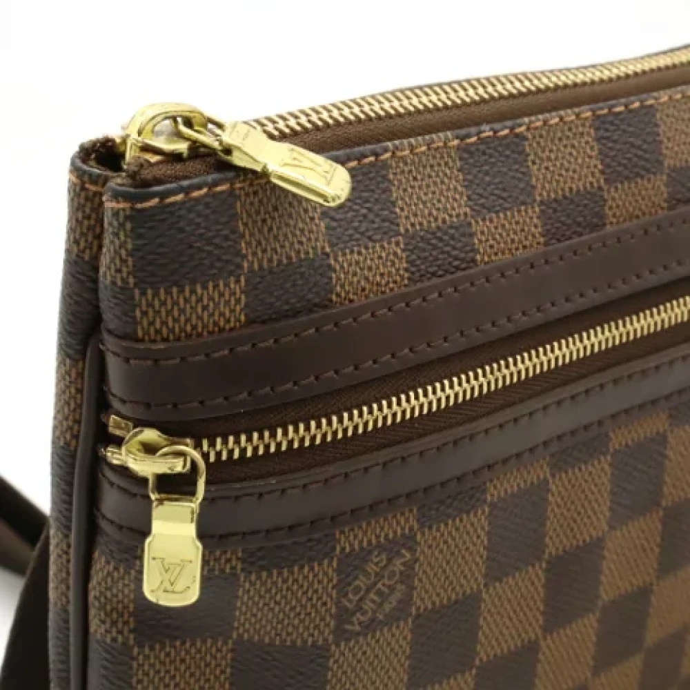 Louis Vuitton Vintage Pre-owned Plastic shoulder-bags Brown Dames