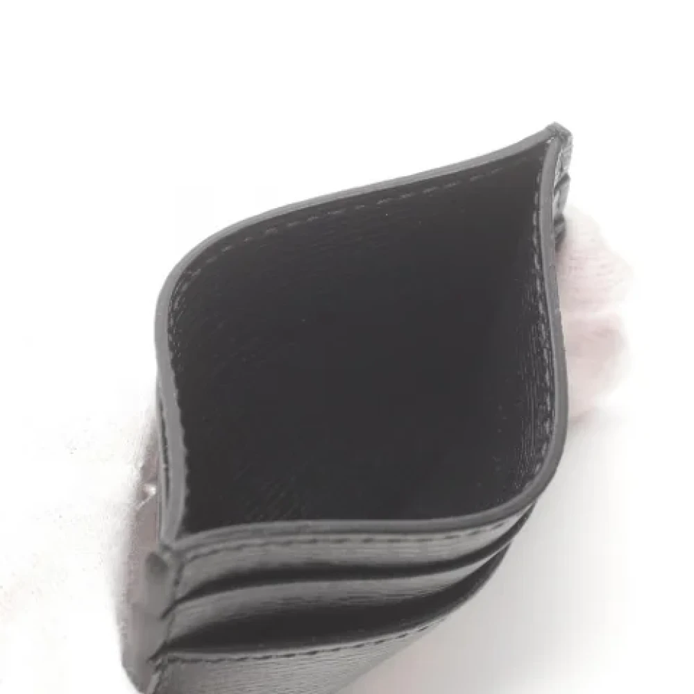 Gucci Vintage Pre-owned Leather wallets Black Dames