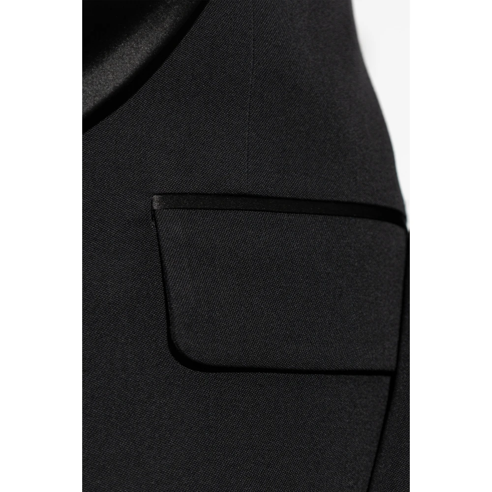 Dsquared2 Wollen Blazer Black Dames