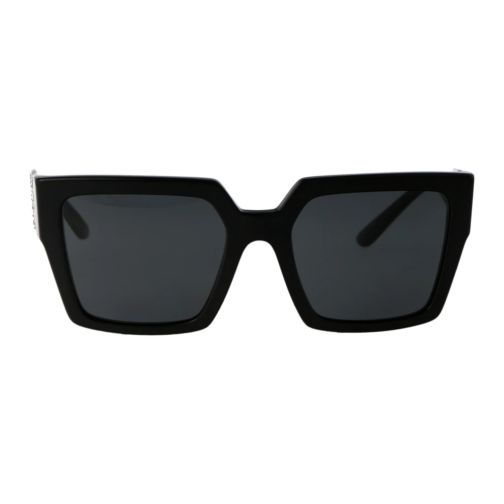Dolce&Gabbana Woman Sunglass DG4446B - Frame color: Black, Lens color: Dark Grey - Image 3
