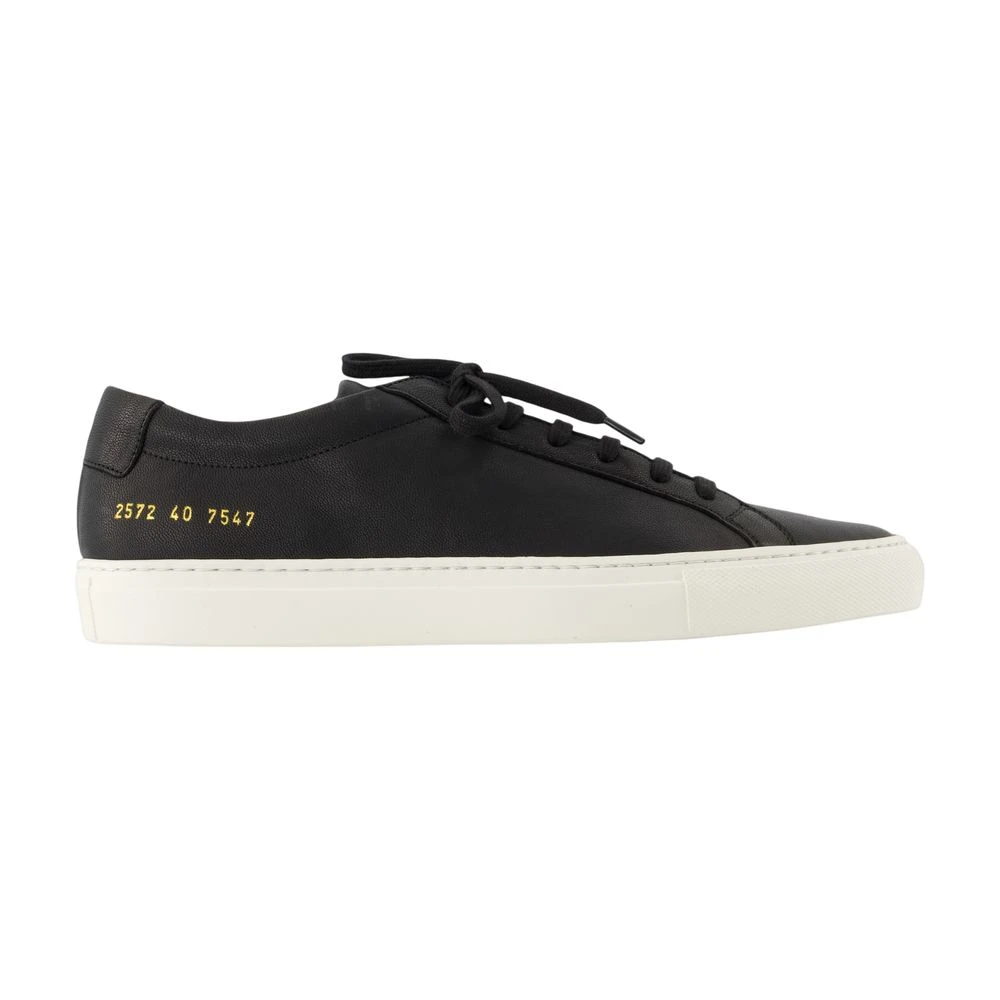 Common Projects Achilles Premium Sneakers Heren Schoenen Zwart