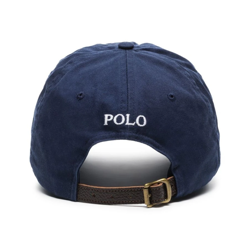 Polo Ralph Lauren Blauwe Stijlvolle Hoeden Collectie Blue Heren
