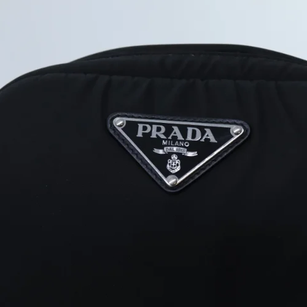 Prada Vintage Pre-owned Fabric prada-bags Black Dames