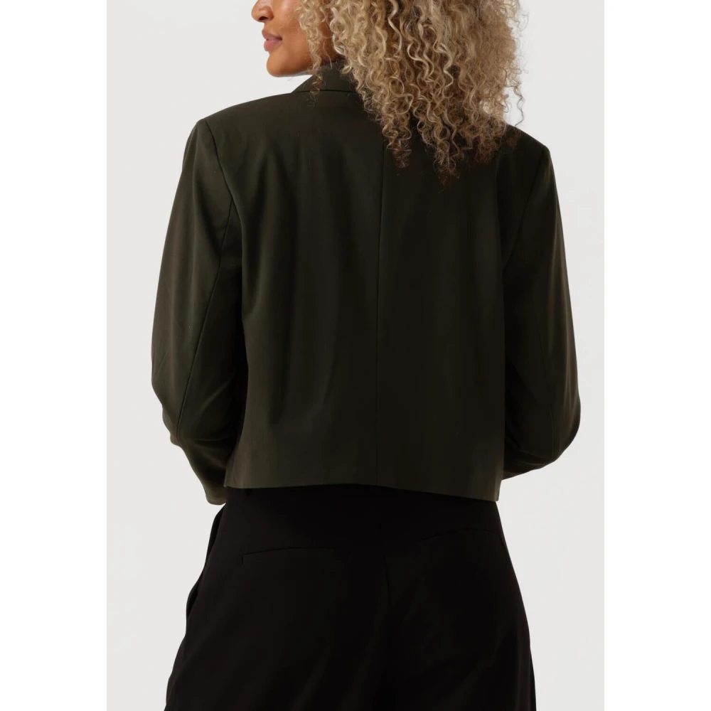 My Essential Wardrobe Groene Hacemw Jas voor Vrouwen Green Dames