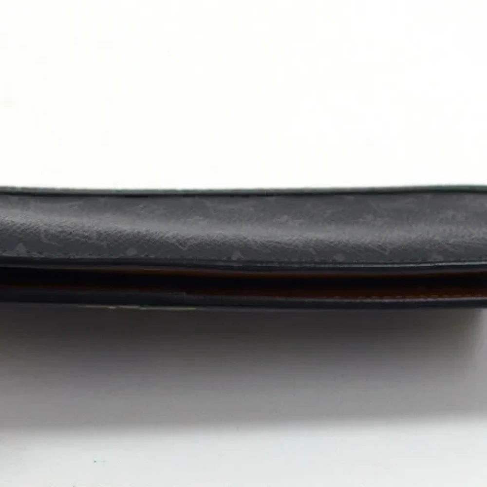 Louis Vuitton Vintage Pre-owned Leather wallets Black Heren