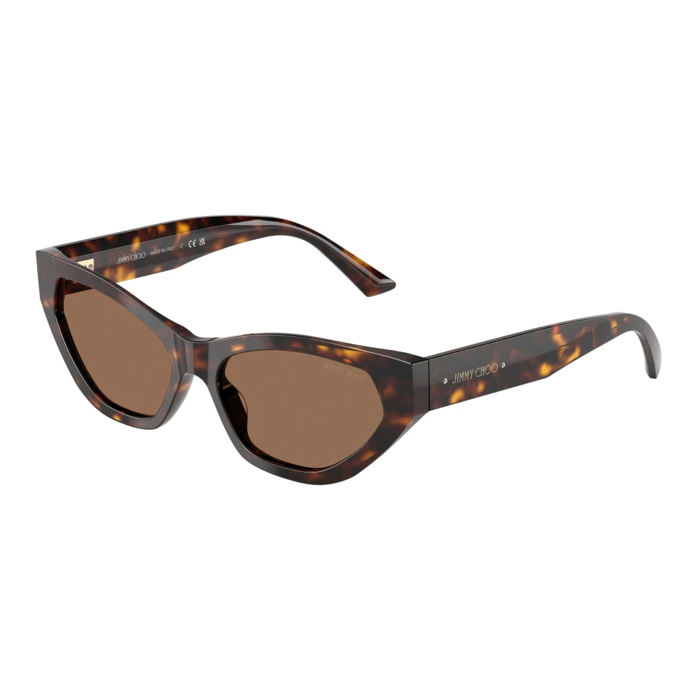 Jimmy Choo Women's Brown Sunglasses, 55 Mm, Sunglasses