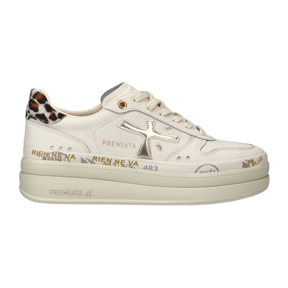 Premiata Micol 7441 Dames Schoenen Wit