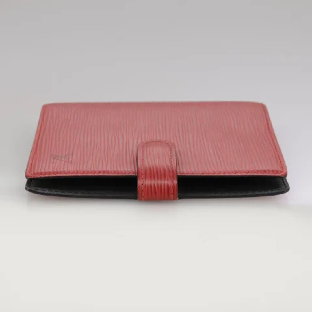 Louis Vuitton Vintage Pre-owned Canvas home-office Red Dames