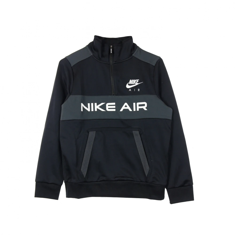 Nike Sport Trainingspak Zwart DK Smoke Grey Wit Wit Black Heren