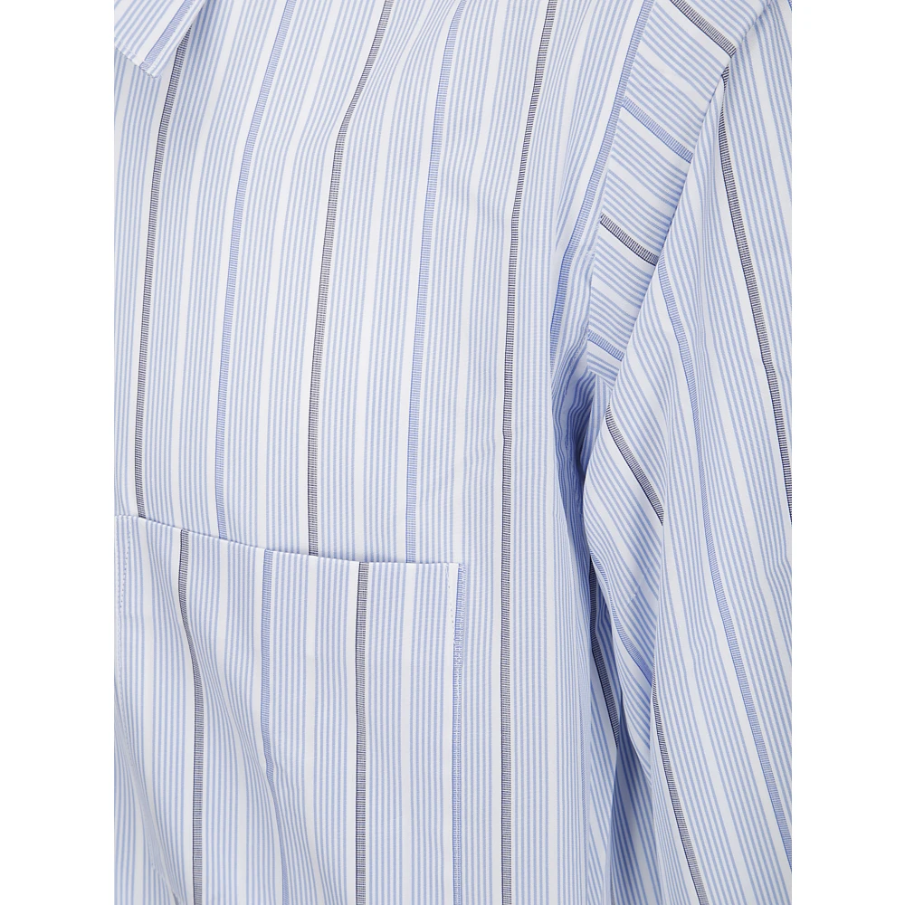 Comme des Garçons Geweven Herenoverhemd Blue Heren