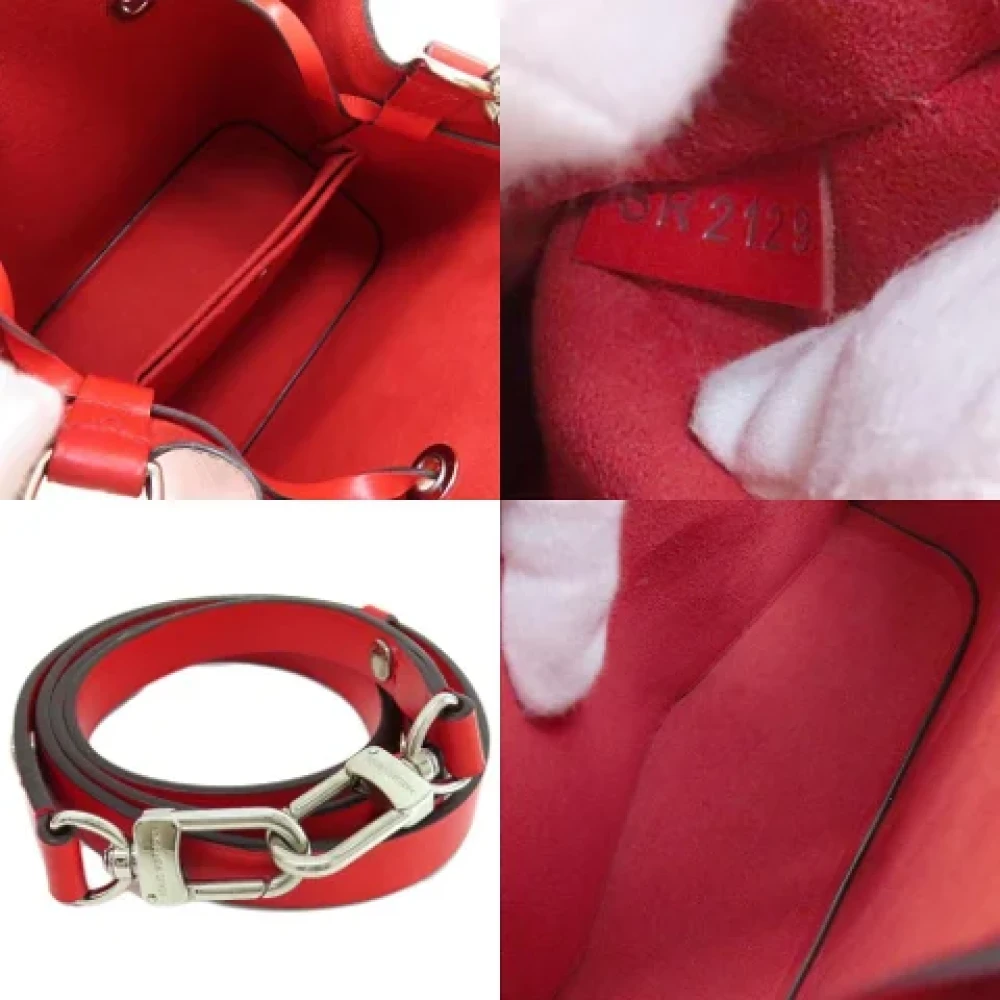 Louis Vuitton Vintage Pre-owned Leather handbags Pink Dames