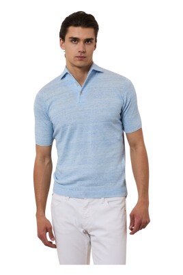 polo-ciel-en-lin-et-coton