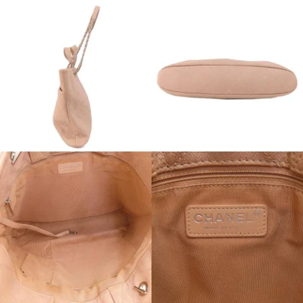 Chanel Vintage Pre-owned Fabric chanel-bags Pink Dames