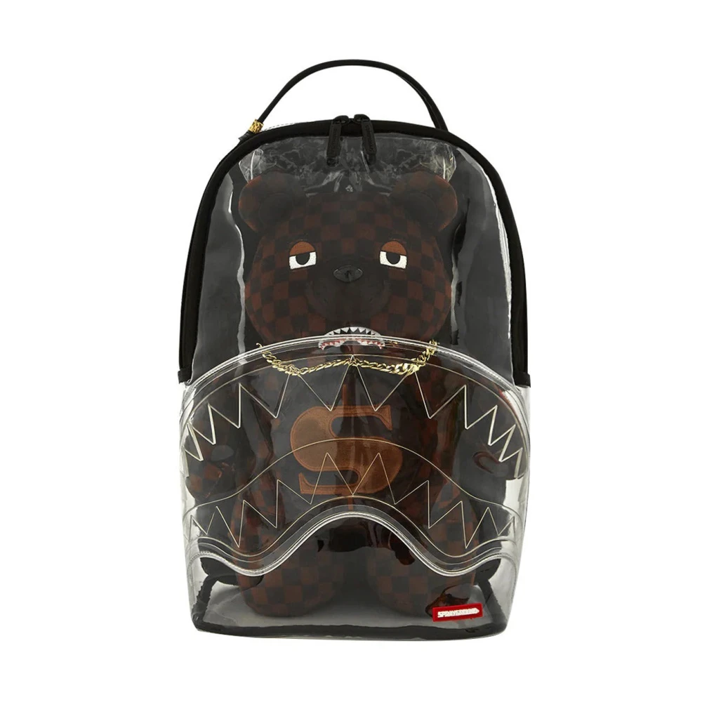 Sprayground Multicolor Backpacks, Unisex, One Size, Clear Bear Backpack Multicolour