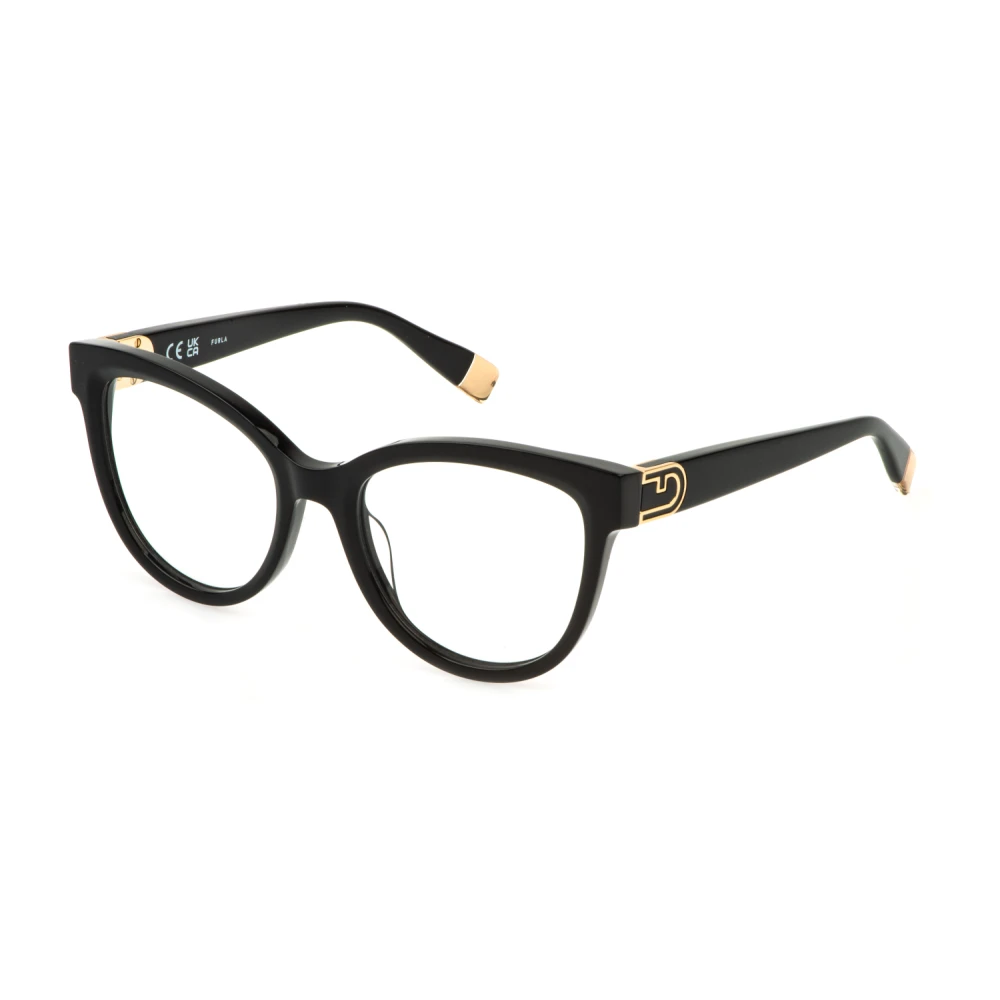 Furla Women's Black Vfu864 Optical Frame - Glasses - 53 Mm - Accessories