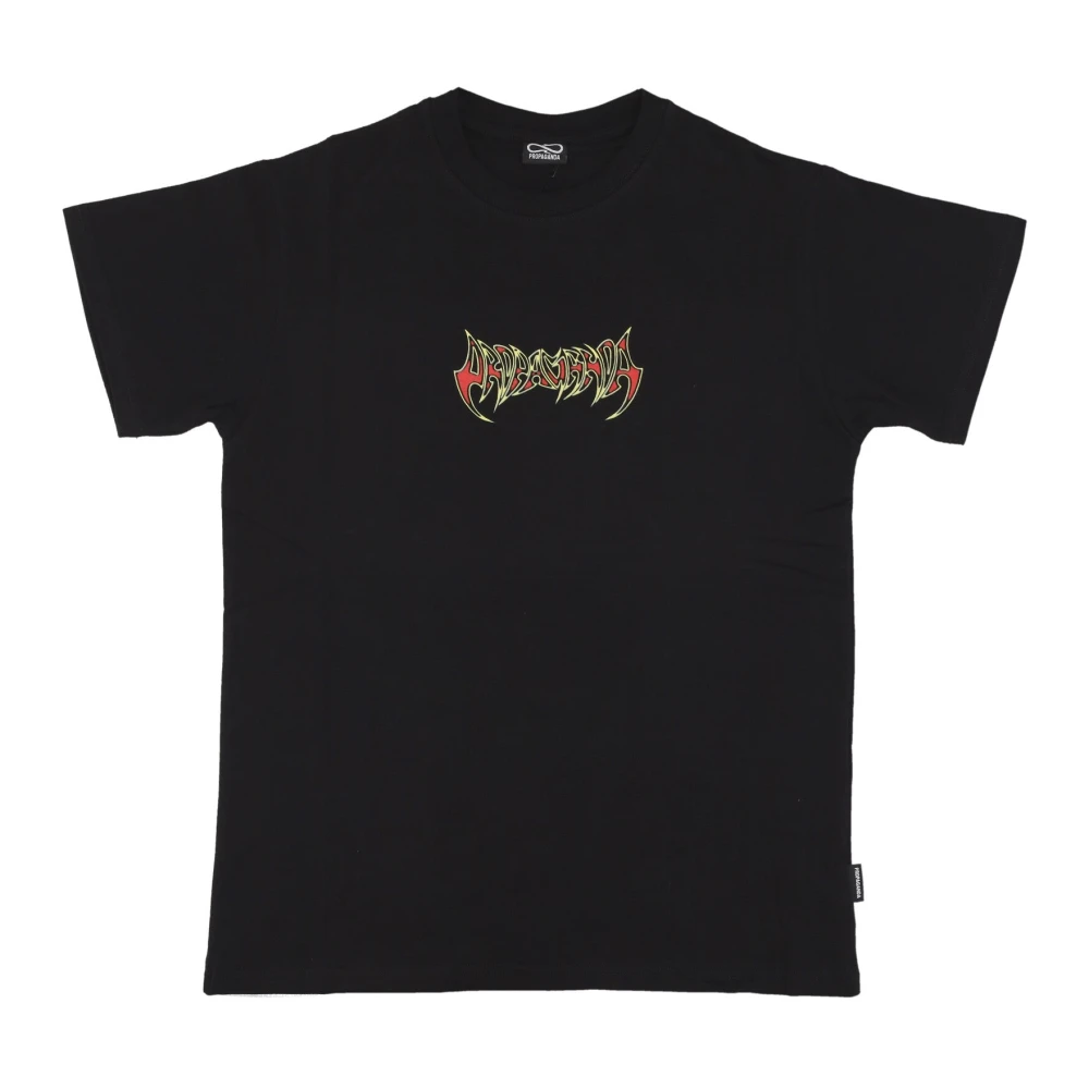 Propaganda Zwarte Sacrifice Tee Korte Mouw T-shirt Black Heren